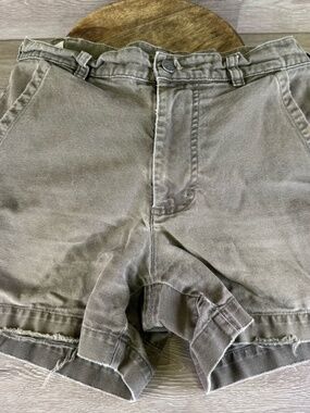 Vintage Patagonia Stand Up Shorts Men 30 Canvas Cotton Hiking Distressed